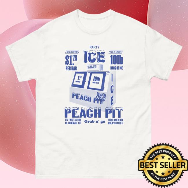 Official Peach Pit Merch Store Shop Ice Machine Shirt New