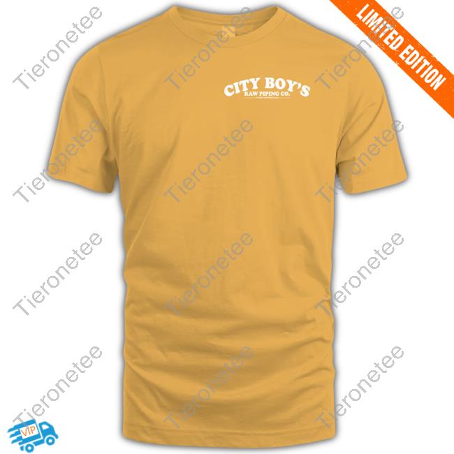 Hood Ville Shop City Boy's Raw Piping Co Laying Pipe Since 2015 1-800 Lay Pipe Shirt Juju