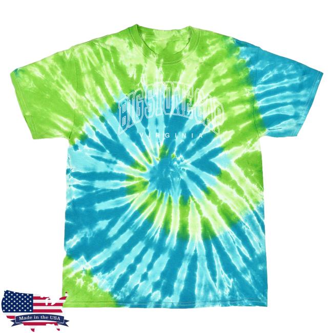 Official Hometown Apparel Clothing Merch Big Stone Gap Virginia Inline Tie-Dye T Shirt S - 5XL Tie Dye St. Lucia