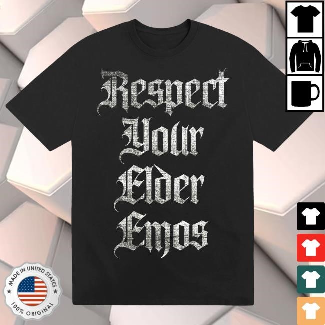 Official Blackcraft Cult Clothing Store Respect Your Elder Emos Hot Shirt