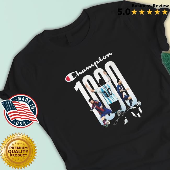 Champion Lionel Messi 1000 Long Sleeve T Shirt