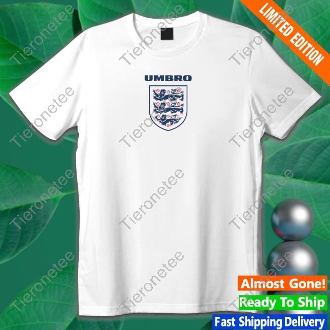 England 1996 Retro Umbro Tee Fashionlouist