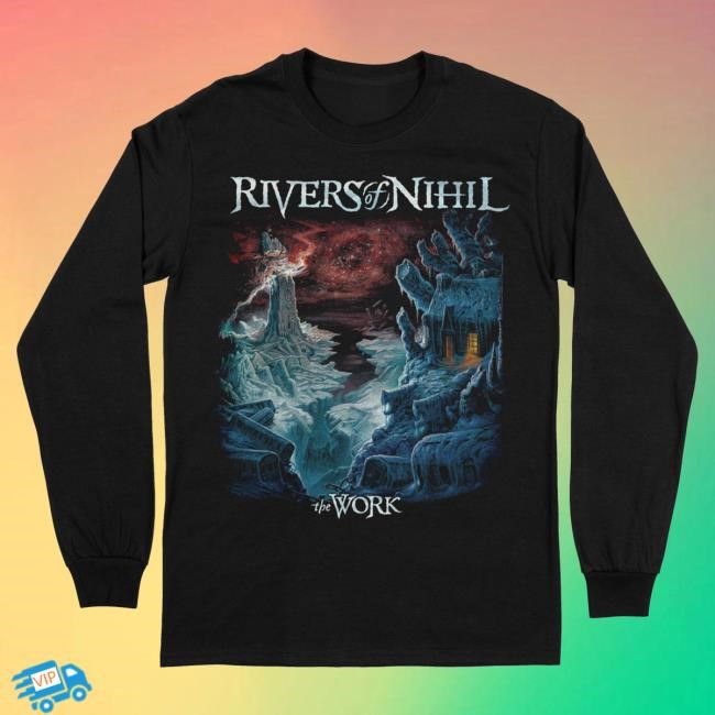 Official Indie Merch Store Shop Rivers of Nihil The Work Album Long Sleeve Top Shirt IndieMerchStore