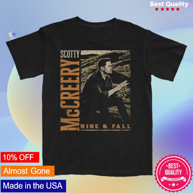 Official Scotty McCreery Merch Store Rise & Fall Photo T-Shirt Scotty McCreery Apparel Clothing