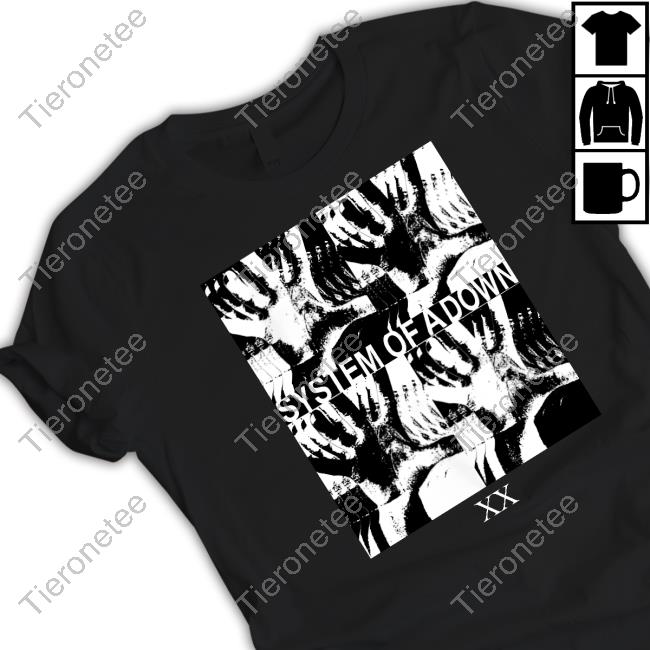 Store System Of A Down Merch Blackout T-Shirt