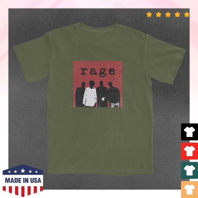 Rage Merch Store Silhouette Box Tshirt Rage Against The Machine Bentley Clothing Shop Apparel
