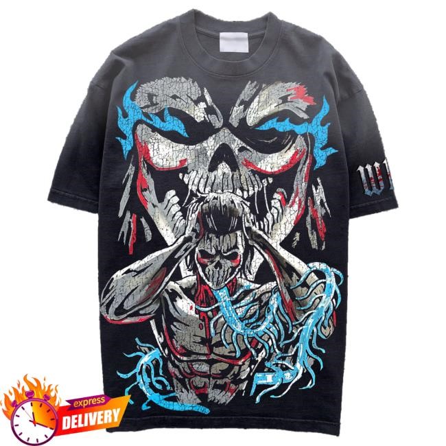 Official Warren Lotas Merch Store The Source T Shirt - Sunfaded Black