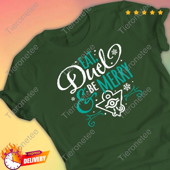Eat Duel & Be Merry Sweater Yugioh Shop