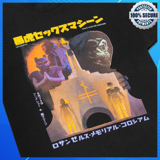Official Btsm Merch Store Shop Black Tiger Sex Machine BTSM - LA Tshirt