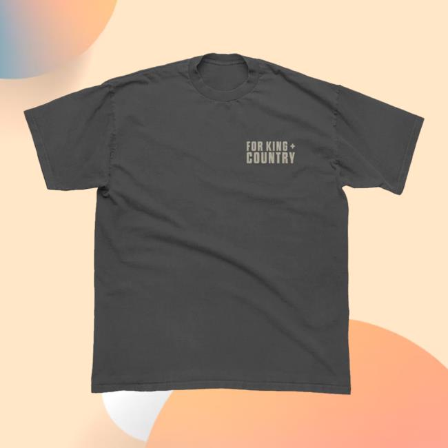 Official For King And Country Merch Desert Tee