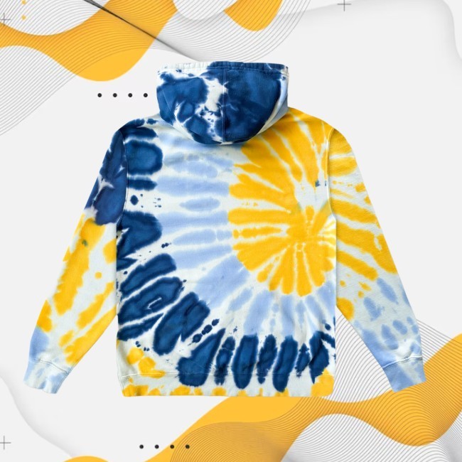 Deadbeats Logo Tie Dye Hoodie Sweatshirt Deadbeats Shop