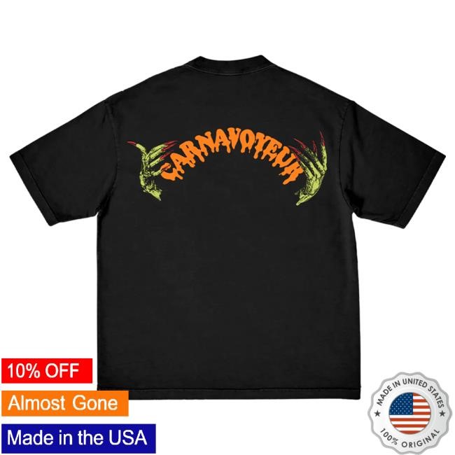 Official Queens of the Stone Age Merch Store Glow Carnavoyeur New Shirt Qotsa