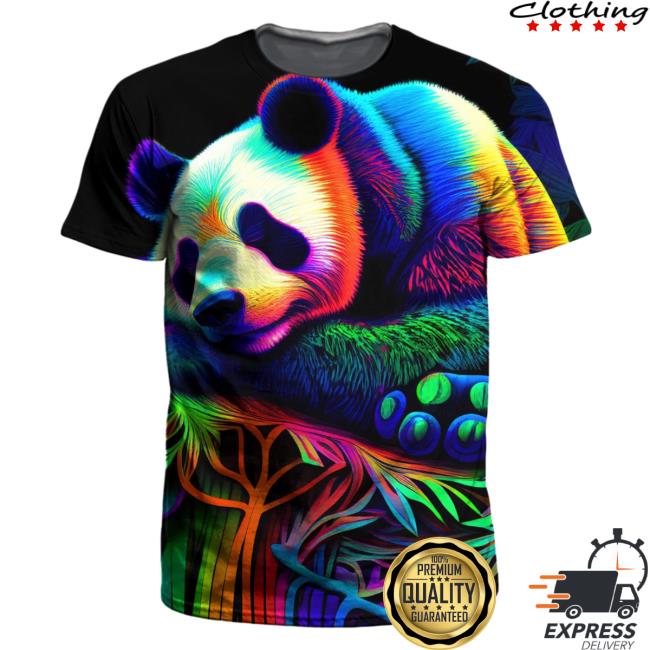Official Iedm Clothing Panda Dreams Shirt Unisex 3D All Over Print