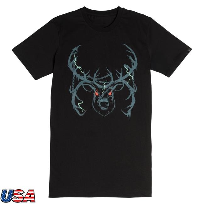 Official Valheim Merch Store Eikthyr, Men's Shirt New, Black