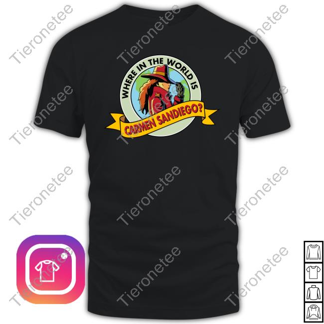 Amanda Wong Where In The World Is Carmen Sandiego T Shirt