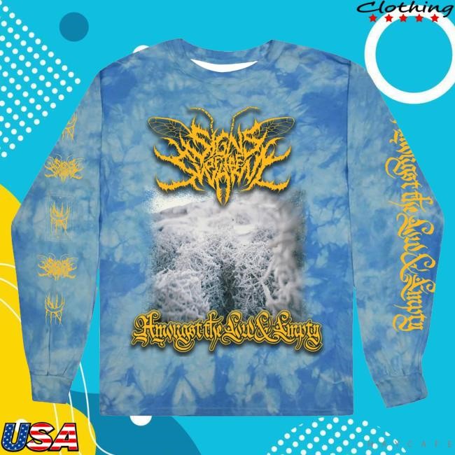 Official Indie Merch Store Shop Signs Of The Swarm Amongst The Low & Empty Tie-Dye New Shirt IndieMerchStore