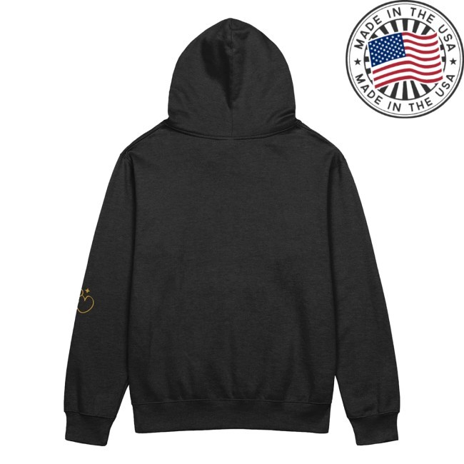 God Bless Black/Gold Hoodie Sal Vulcano