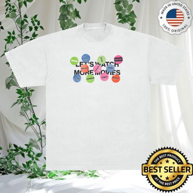 Official Super Yaki Let's Watch More Genre Top Shirt SuperYaki