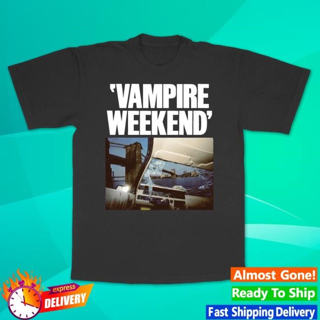 Official Vampire Weekend Tour Merch Limited Edition Ogwau Brooklyn Bridge Attractive Shirt