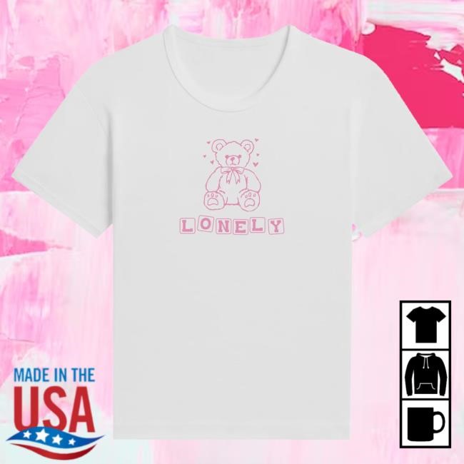 Official Lonely Ghost Apparel Clothing Lonely Bear Baby Popover Shirt