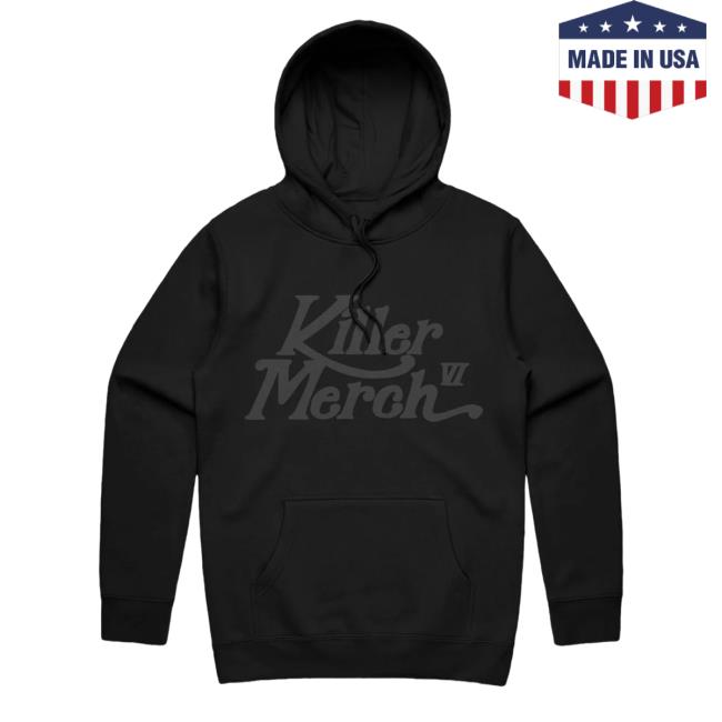 Killer Merch - Six Blackout Long Sleeve T Shirt Killermerch