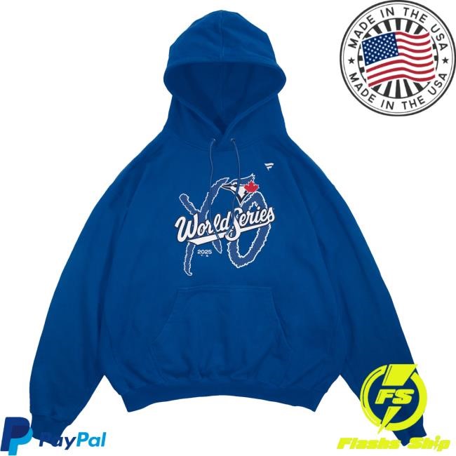Official MLB Shop Men's Toronto Blue Jays x The Weeknd Fanatics Black 2025 World Series Legacy Hood Toronto Blue Jays Merch