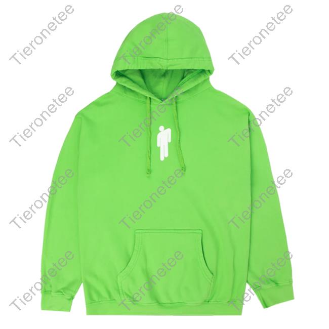 Official Billie Eilish Clothing Shop Store Blohsh Green Crew neck Sweatshirt Billieeilish Merch