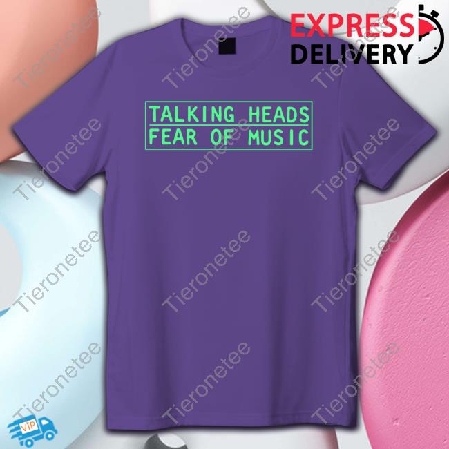 Peter Ramsey Wearing Talking Heads Fear Of Music T Shirt