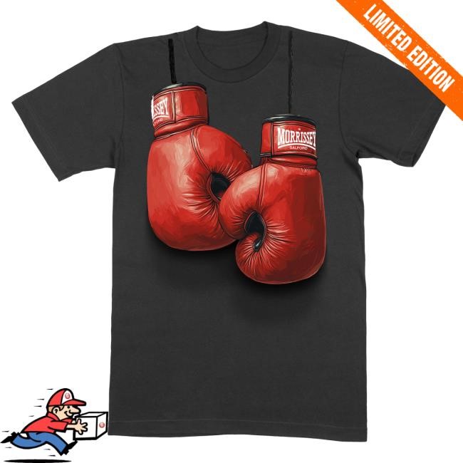 Mporium Boxing Gloves Hot Shirt Black Official Morrissey Merch Store Shop