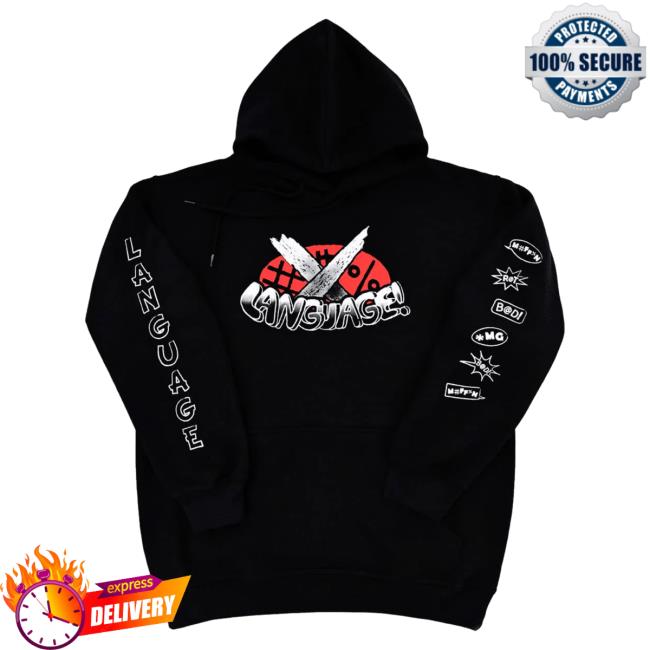 Official Badboy Halo Merch Badboyhalo Language Sweatshirt# Bad Boy Halo Shop