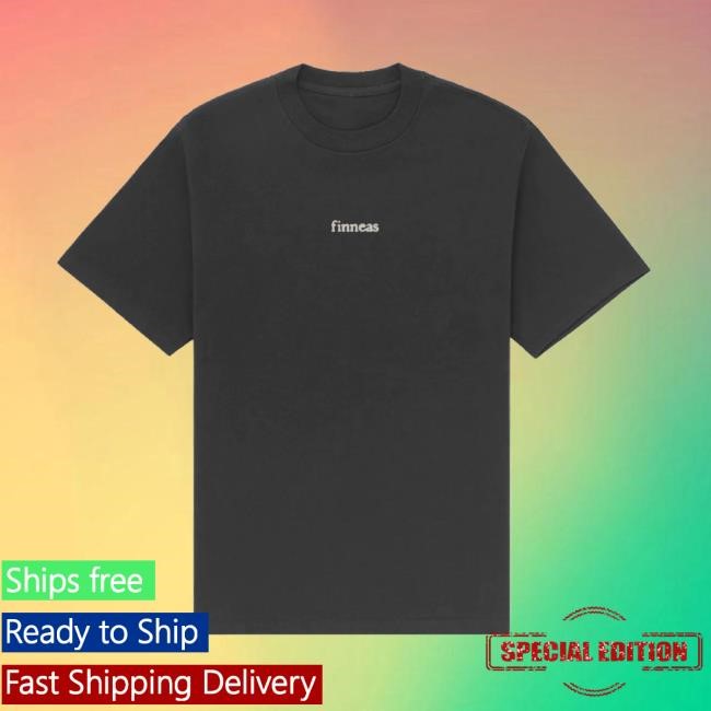 For Cryin' Out Loud! Finneas Logo Black Short Sleeve Shirt - Finneas | Store