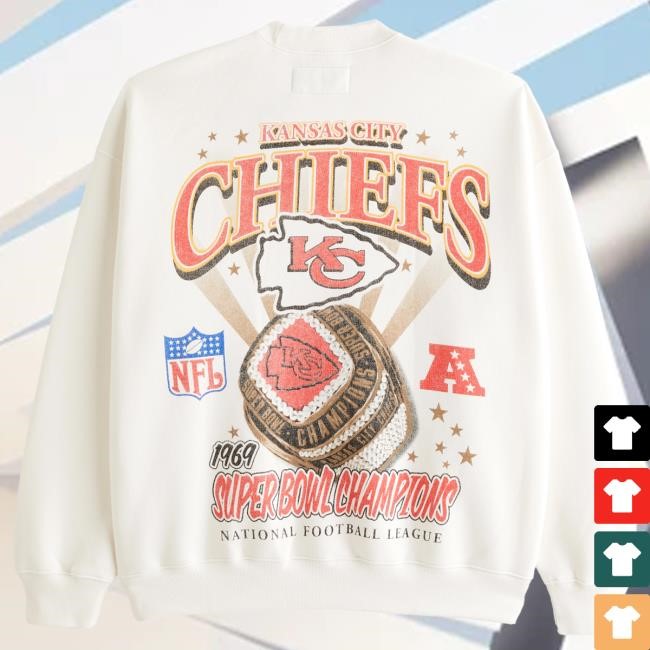 Kansas City Chiefs Graphic Crew Sweatshirt NFL Fan Staple