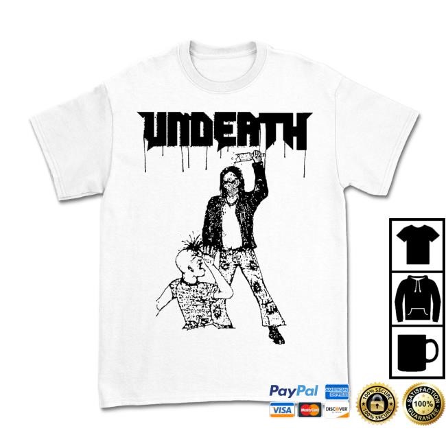 Undeath Metal Biker T Shirt
