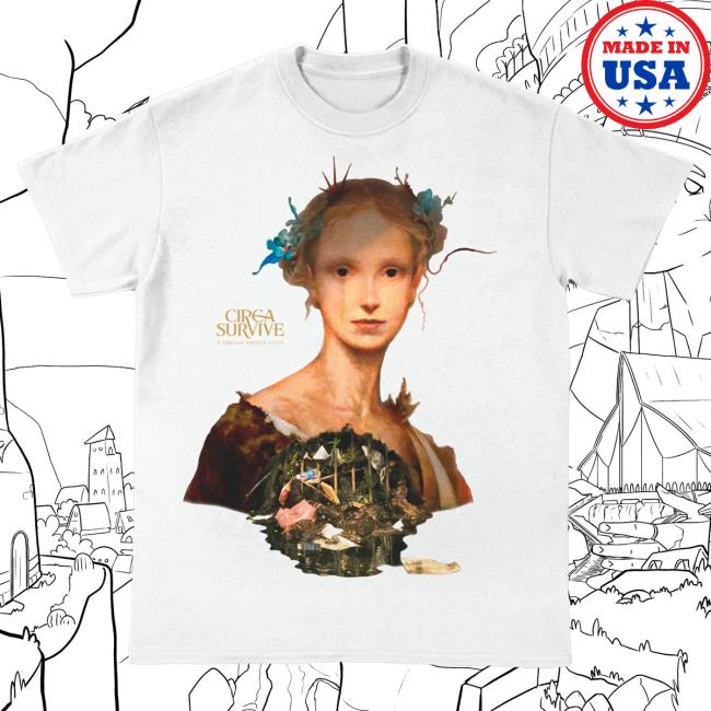 Official Circa Survive Never Meant to Be Tee Shirt White Circasurvive
