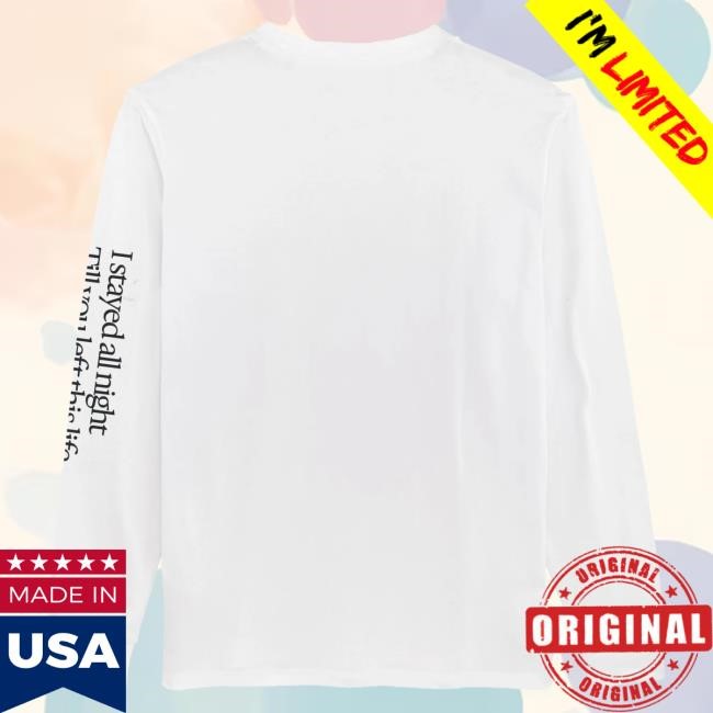 Official Sam Fender Shop People Watching Long Sleeve Shirt New