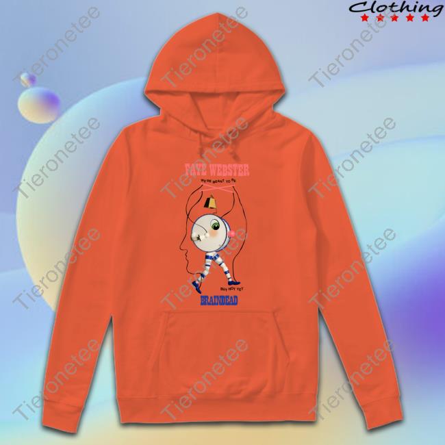 Official Brain Dead X Faye Webster Drummer Hoodie - Denim