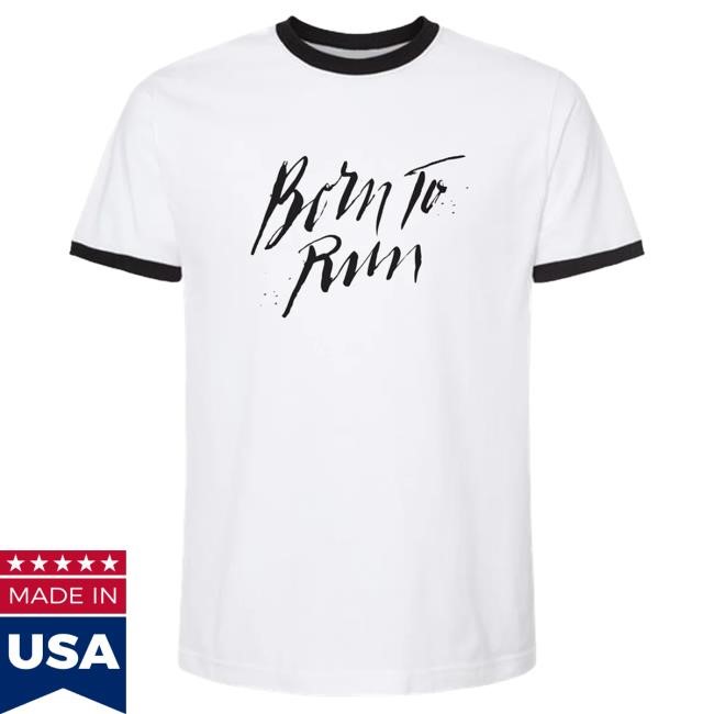 Official Bruce Springsteen Merch Store Born To Run 50th Anniversary Ringer Tees Springsteen