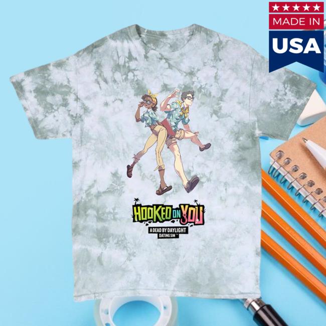 Official Dead By Daylight Merch Store Dead By Daylight Hooked On You Claudette Dwight Tie Dye Hot Shirt Moss Deadbydaylight Shop