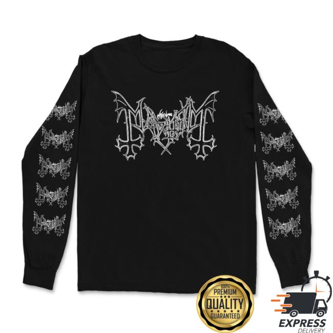 Mayhem Logo Long Sleeve Tee Shirt
