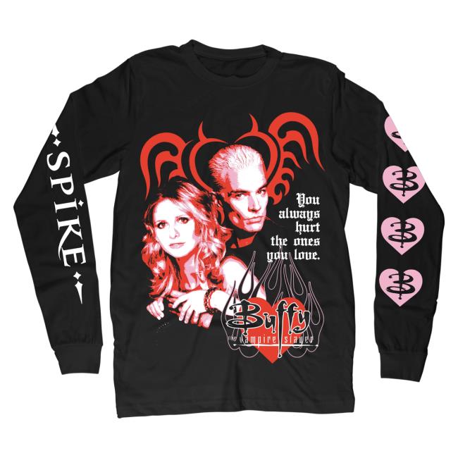Official Studiohouse Designs Buffy & Spike Long Sleeve Tees