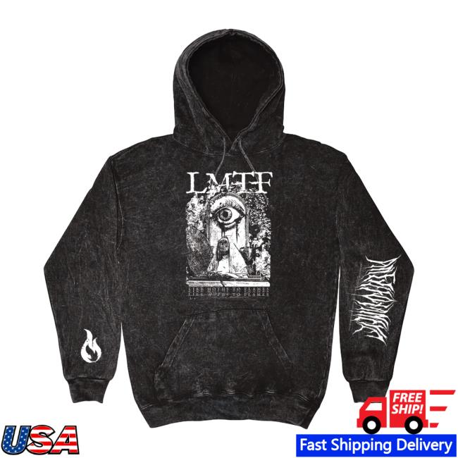 Official Down Right Merch Like Moths To Flames Vintage Hoodie