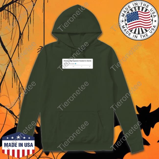 Official Arson Judge Appears Headed To Giants Shirt