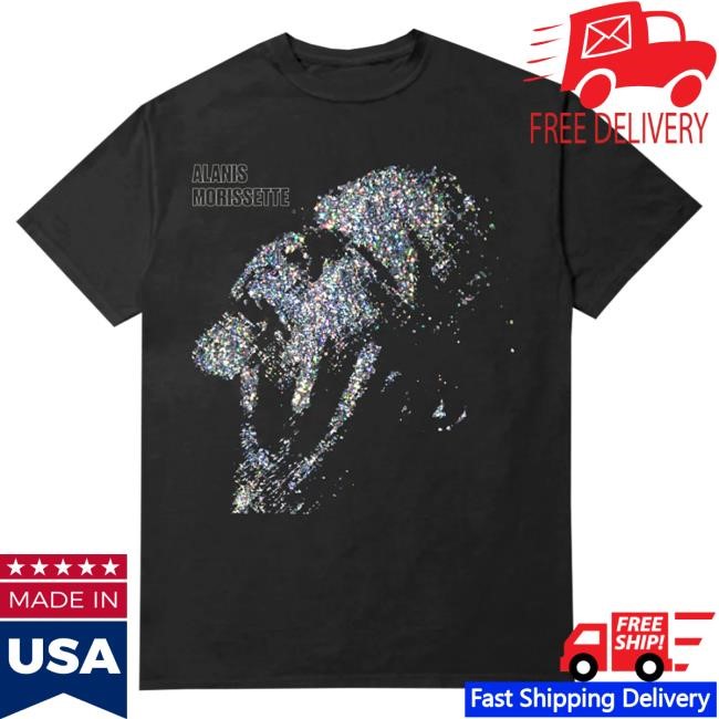 Official Alanis Morissette Merch Store Shop Such Pretty Forks Glitter T-Shirt