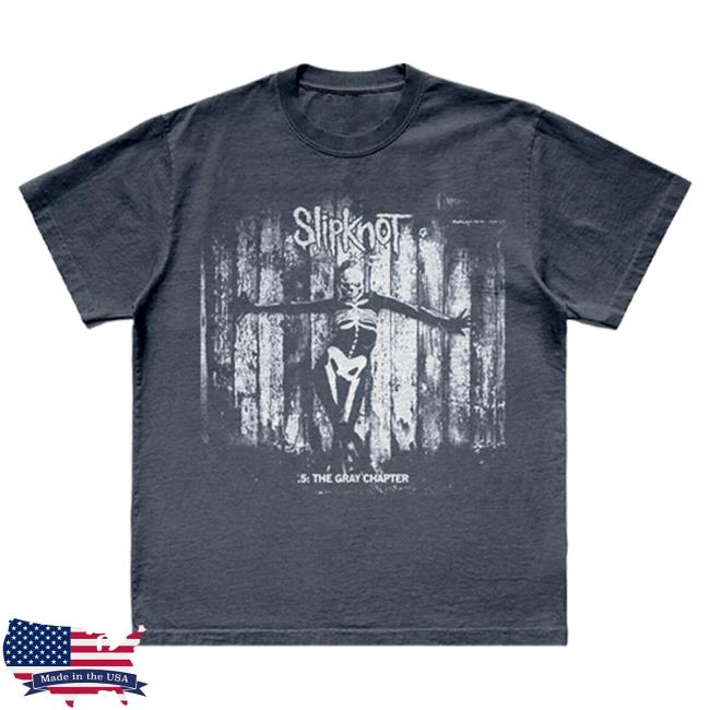 Official Slipknot Merch Store Slipknot .5: The Gray Chapter Washed Tee Slipknotmerch Apparel Clothing Shop