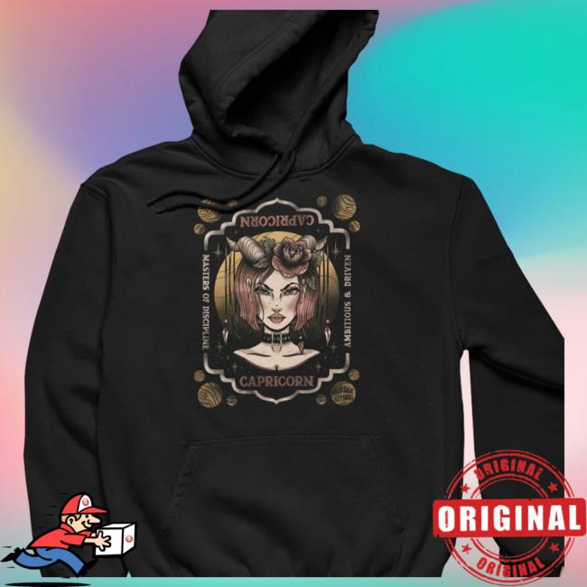 Official Murder Apparel Clothing MurderApparel Capricorn Zodiac Top Shirt Murder Merch Shop