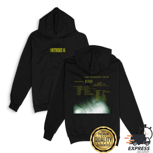 Official Joji Merch Store Smithereens Black Tour Long Sleeve Tees Joji Apparel Clothing