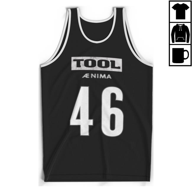 Official Tool Muisc Band Clothing Store Shop Ænima 46 & 2 Basketball Jersey Top Shirt ToolBand ToolMusic Merch