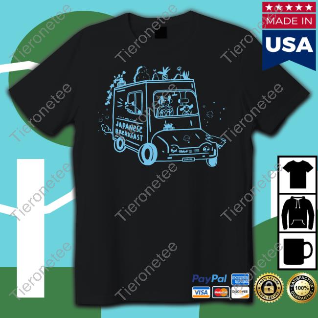 Japanese Breakfast Merch Food Truck Peach Shirt
