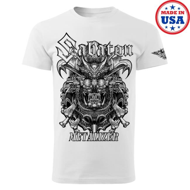 Official Sabaton Merch Store Sabaton Metalizer Special Edition Popover Shirt Sabaton Shop