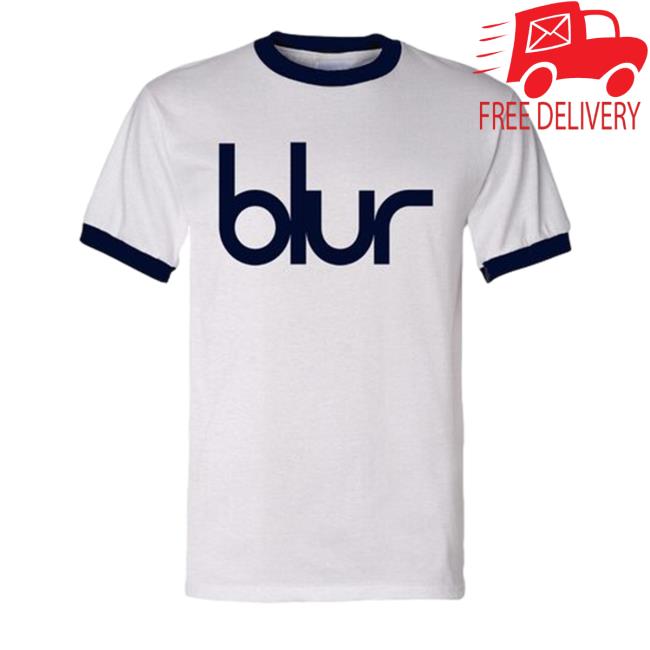 Official Blur Merch Blur Logo Ringer Top Shirt